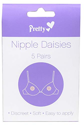 Pretty Under Where Nipple Daisies, Pack of 5