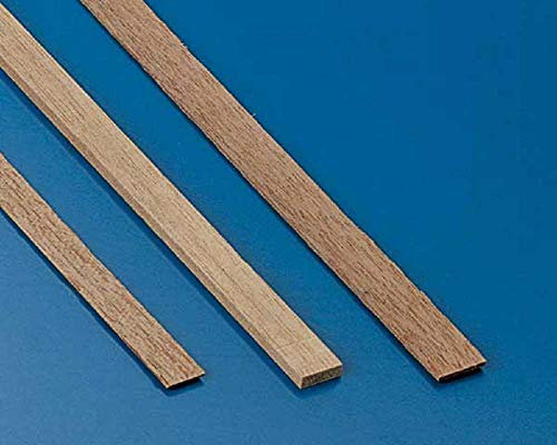 nogal listones 1 x 4 mm (10stk)