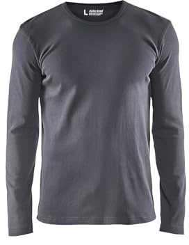 Blakläder Langarm-T-Shirt, 1 Stück, L, grau, 331410329400L