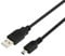 LILMACC Câble USB 2.0 A mâle vers Mini B USB de synchronisation de données pour GoPro Hero 2/3/4, Manette PS3, Garmin Sat Nav, appareils Photo numériques, lecteurs MP3-2 m