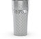 Tervis 1277443 Tervis Diamant Teller Edelstahl Glas mit Klar und Schwarz Hammer Deckel Klauenhammer, silber