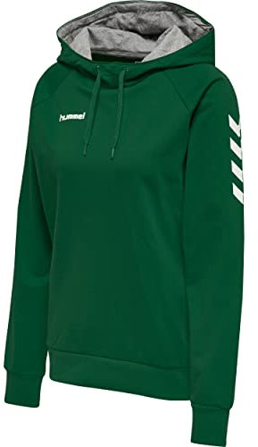 Hummel HmlGO Cotton Hoodie Woman, Evergreen, XS