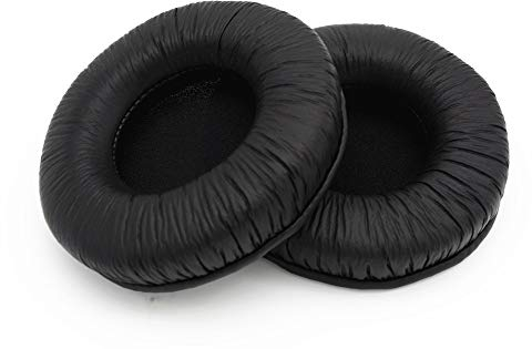 Falten-Ersatz-Ohrpolster für Rapoo H6020 Headset Reparatur Teile Kopfhörer Schwarz