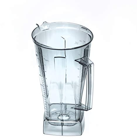 64Oz Replacement Container Jug for Vitamix Blender | Perfect for Smoothies, Soups, Frozen Fruit | Hard Grip Container Compatible with Vitamix Accessories