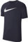 Nike Herren M NK DF PARK20 SS Tee HBR T-Shirt, Obsidian/White, 2XL