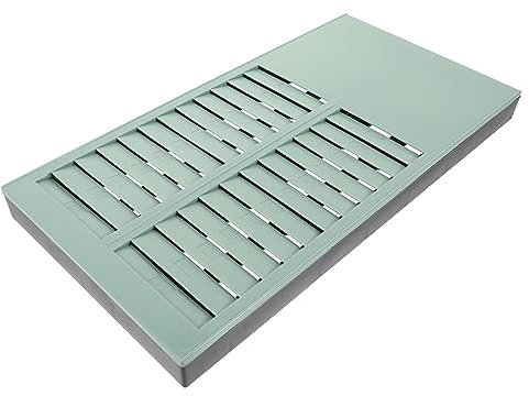 Toyvian Wandmontierter Kartenhalter Erweiterung des Zeitkartenregals Punch-Rack Lochkartenhalter Zeitkarten-Organizer Zeitkartenhalter Stechuhr Halter Zeithalter Metall Lagerregal Büro