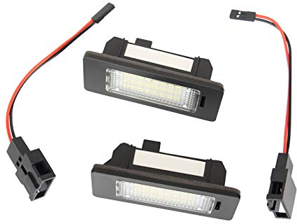 LED Kennzeichenbeleuchtung Nummernschildbeleuchte für A1 A4 A5 A6 A7 TT Fabia II Yeti Passat Variant