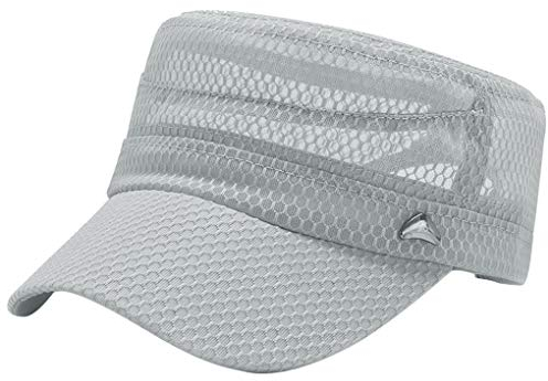 Baseball Cap Tennis Golf Cap Sonnenkappe Sport Kappe Hut Basecap Herren Damen Baseballkappe Baseballmütze Faltbarer Verstellbar Schildkappe Sommer Cap (Grau-(Army Kappe))