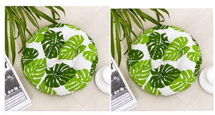 2xRound Padded Seat Cushion,Chair Seat Pads For Indoor Outdoor Garden Patio Kitchen & Office Chairs (I)