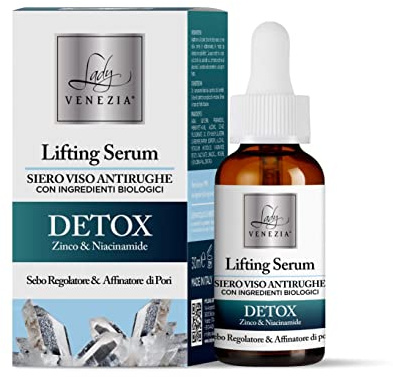 Detox Anti-Falten-Serum mit biologischen Inhaltsstoffen - 30 ml