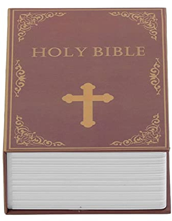 Book Safe Storage Box, Bible Dictionary Secret Safe Diversion Lock Box with Combination Lock, Money Boxes for Adults
