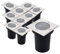 Lot de 10 Encastrable de Sol IP67 Extérieur (Ampoule GU10, Canyon² x10)
