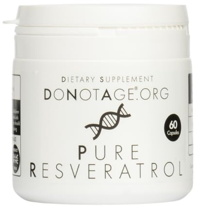 Do Not Age Pure Resveratrol | 60 Capsules | 1000mg per Serving