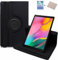 FURROB® Lenovo Tab M10 FHD Plus (2.Gen) 10.3 Zoll Hülle Case-360 Grad Rotations PU Ledertasche Smart Cover mit Standfunktion für M10 Full HD Plus 2020(X606F/X606X) Tablet+Display Schutzfolie(Schwarz)