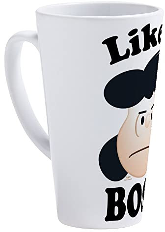 Peanuts Emoji Like A Boss Latte-Tasse, 500 ml