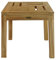 BENEFFITO SALENTO – Outdoor-COUCHTISCH AUS Teak – QUADRATISCHER COUCHTISCH – Outdoor-Couchtisch 45x45cm