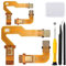 ZHUROUPU für PS5-Mikrofonflexkabel für Playstation 5 für PS5 BDM-020 Ersatzmikrofon Flex-Kabel-Griff Inner Mic Ribbon Kabel Lautsprecher für PS5-Controller (2 Paar)