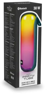 Bigben Enceinte Lumineuse sans Fil 180° PARTYBTTUBEBL