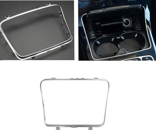 Garniture De Cadre De Tasse D'eau De Console Centrale, Compatible Avec Les Accessoires IntéRieurs De Classe C De Mercedes Benz Classe Glc 2056830900, Garniture De Porte Gobelet De Voitur