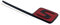 NIBOTT ABS S-Abzeichen-Emblem for den Kofferraum, passend for Mercedes-Benz AMG S AMG E63S C63S GLC63S GLE63S GLS63S GTS GT43S GTR GT53 GT50 CLA45S (Color : Glossyblack red Smal)
