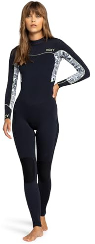 Roxy Damen 4/3 SWELL Series BZ GBS L/SL Fullsuit, EGRET MO Rockin Vibes, XXS