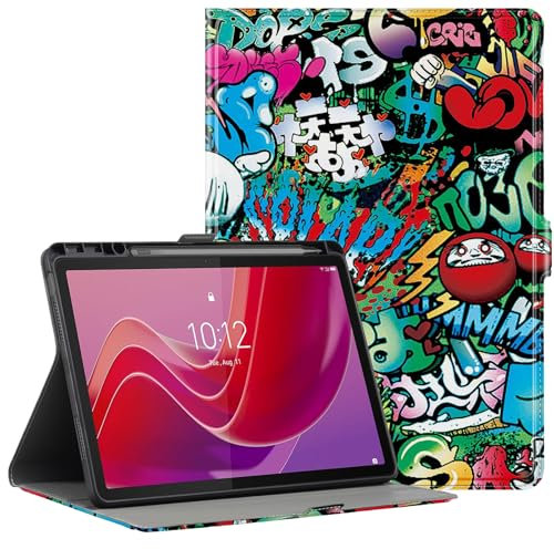 Derwere Cover per Lenovo Tab M11 con Portapenne,Ultra Sottile Magnetica Custodia Tablet per Lenovo Tab M11 11 Pollici,TY