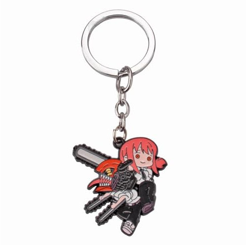 nicamaikoo eu Chainsaw Man Anime Key Chain Cosplay Props Cute Anime Keychain Anime Decorations Anime Pendant For Home And Car Keys Backpack Bag Pendant