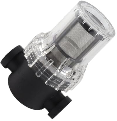 Beer Filter Inline Beer Filter Beer Brewing Filter Improves Taste Clarity Saves Time Easy to Use 150 Micron 80 Mesh with 12mm Hose Barb for Home Brewing Large Batches