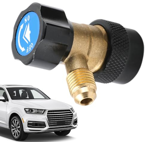 JIEBWCHA Quick Connect Adaptateur de connecteur rapide Conversion de réfrigérant pour voiture | Coupleur rotatif multifonction à 360 ° pour réfrigérant de climatisation de véhicule