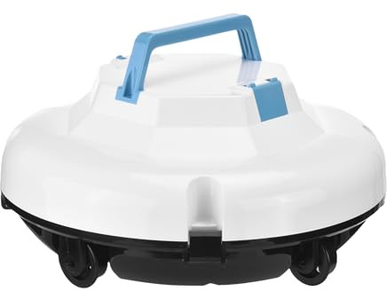 Bewinner Kabelloser Pool-Roboter-Reiniger, Oberirdischer Pool-Staubsauger, Doppelt Starke Saugreinigung, Automatisches Parken, 2,5-Stunden-Schnellladung, 120 Minuten Reinigungszeit, (EU-Stecker)