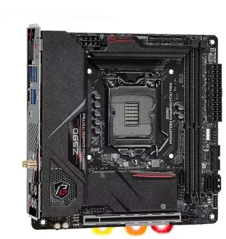 Motherboard Fit For ASRock Technology Z590 PG Phantom Gaming ITX / TB4 Desktop Mini Computer Motherboard Wifi6E