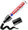 edding 800 permanent marker - black - 1 pen - chisel nib 4-12 mm - for bold markings - waterproof, quick-drying, smear-proof pens - for cardboard, plastic, wood, metal, glass and fabric