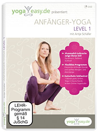 YogaEasy.de - Anfänger-Yoga Level 1 mit Antje Schäfer