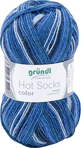 Gründl Hot Socks color, 50 g Ocean
