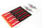 Aufkleber Satz Sticker Set Moto GP Aprilia SR 50 RS 125 Roller Motorrad #6