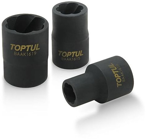 Spezial-Schlag-Stecknuss TOPTUL 1/2 zoll 18 mm für beschädigte Schrauben/Nüssen