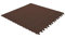 Multiplate Piastrelle Flessibili in Plastica 55,5 x 55,5 cm da Interno, Esterno e Giardino, Marroni, Drenanti e Autobloccanti Pezzi 4