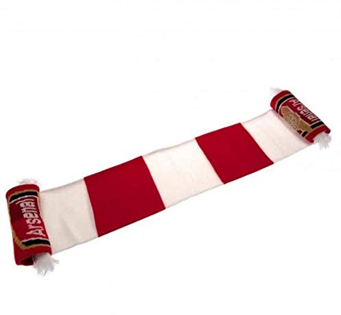 Fußball-Schal Arsenal FC, Rot/Weiß, Einheitsgröße