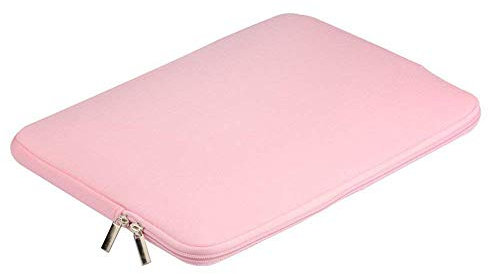 LANYUER Housse simple et élégante pour ordinateur portable MacBook Air/Pro/Retina/Notebook/tablette/Ultrabook/Chromebook/Surface Book 13 Rose