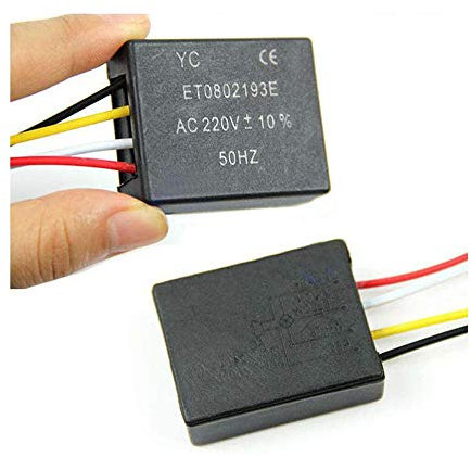 1pc Interruttore a sfioramento della lampada 220V 1A Apparecchiature elettriche Lampada da tavolo Parti On/Off Interruttore della lampadina a sensore a controllo tattile a 1 via