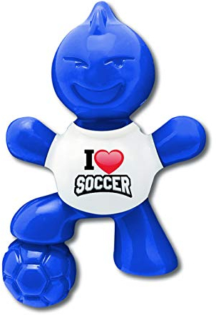 Little Joe - i Love Soccer - New CAR Lufterfrischer - zirka 45 Tage frische Luft in Ihrem Fahrzeug Clip in die Lüftungsgitter