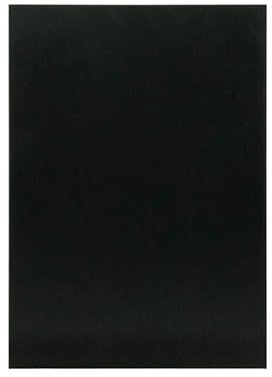 Ardoise en PVC de couleur noire au format A4 (29,7 cm x 21 cm)