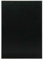 Ardoise en PVC de couleur noire au format A4 (29,7 cm x 21 cm)