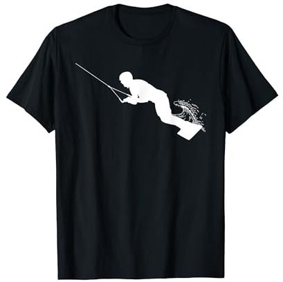 Wakeboard Wakeboarder Wakeboarder Geschenk Waves Board T-Shirt