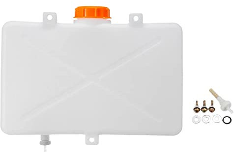 Huhebne RéServoir d'eau de Mazout-Essence en Plastique de 6,5 L pour Le Chauffage Huile Brute-Parking d'air de Camion de Voiture, blanche
