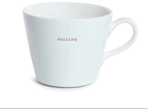 Statement Henkeltasse Darling Lila 380 ml Keith Brymer Jones Kaffee-Tasse Porzellan Keramik