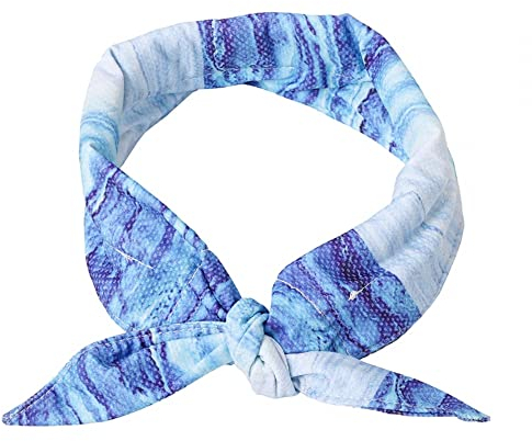 DONGKER Dog Ice Cooling Scarf,Heat Dissipation Pet Neck Wraps for Outdoor Dog Walking Travel Hiking Beach Play