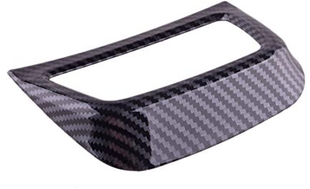 SOLKIN Carbon Faser Stil Auto Scheinwerfer Schalter Panel Abdeckung Trim Rahmen Aufkleber Dekoration Fit for Hyundai Santa Cruz 2022 2023