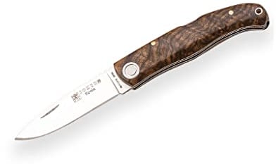 joker Coltello da tasca multiuso Koala NN149 con lama in acciaio inossidabile 1.4116, 7 cm. Manico in noce, 9,5 cm. Per la pesca, la caccia e l'escursionismo