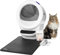 Litter-Robot 4 Beginner Bundle von Whisker, Weiß - Automatische, selbstreinigende Katzentoilette, beinhaltet Litter-Robot, Zaun, Matte, 3 OdorTrap Nachfüllpackungen & 25 Abfallbeutel
